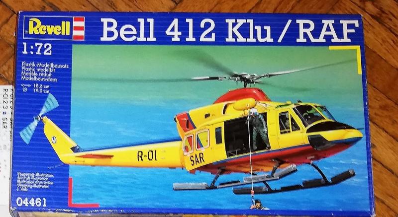 1:72	4461	Revell	Bell 412 Klu / RAF	elkezdetlen	dobozos	4700			