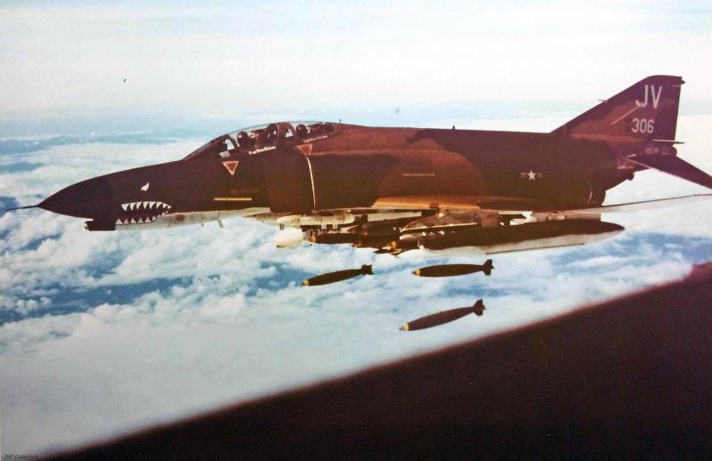 USAF F-4 over Vietnam