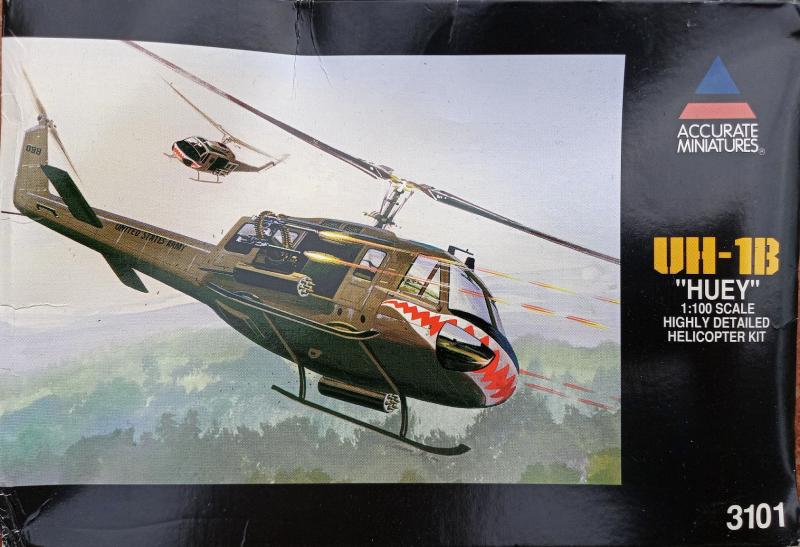 1-100 Accurate Niniatures UH-1B Huey