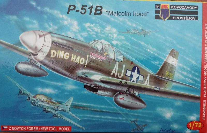KP P-51B Malcolm hood