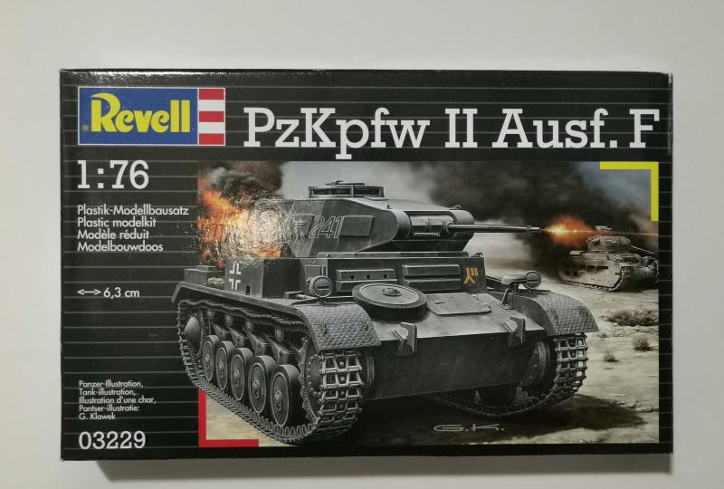 03229 1/76 -  2.000,- Ft 

Revell - PzKfw II Ausf F (03229) 1/76 -  2.000,- Ft 