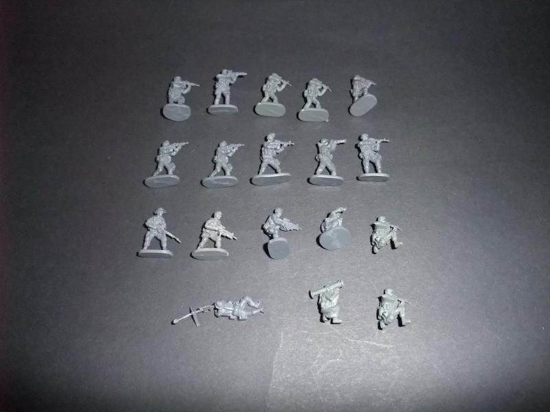 172 Caesar Miniatures 172 Modern US Soldiers in Action ; 2500.-