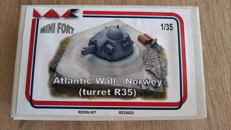 NMK - RZ35022 - Mini Fort Atlantic Wall - Norway (turret R35)