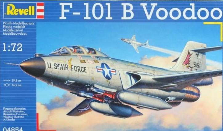 1:72		Revell	F-101 B	elkezdetlen	dobozos	11000			