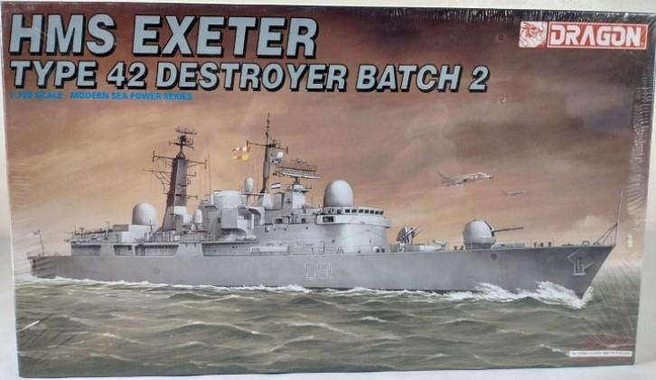 1:700		Dragon	HMS EXETER	elkezdetlen	dobozos	7500