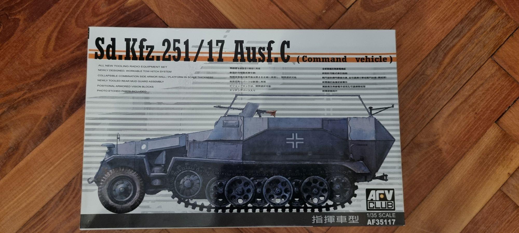 AF35117 1_35 Sd.Kfz. 251_17 Ausf. C (Command vehicle)

AF35117 1_35 Sd.Kfz. 251_17 Ausf. C (Command vehicle)