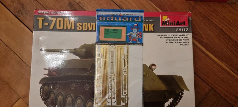 35113 1_35 T-70M Soviet Light Tank (Special Edition) + EDUARD

35113 1_35 T-70M Soviet Light Tank (Special Edition) + EDUARD