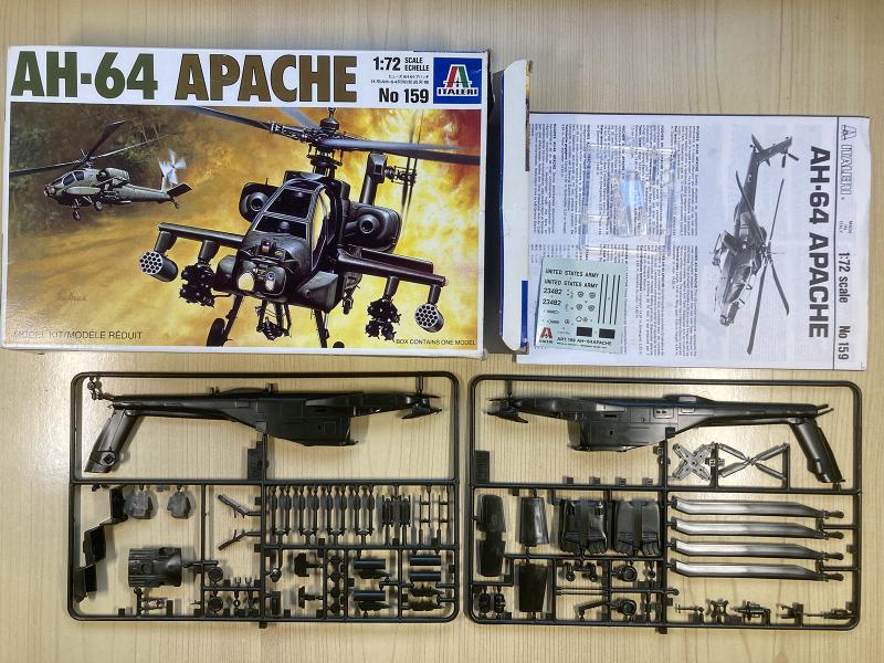 2023-07-30 AH-64 Apache Italeri 1-72
