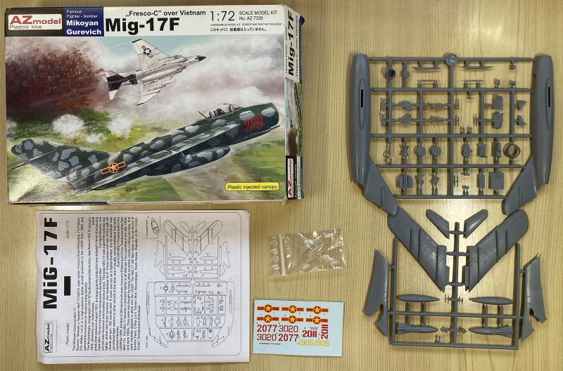 2023-07-30 MiG-17F AZ Model 1-72