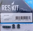 ResKit RS72-0298 Spitfire 3-spoke whells