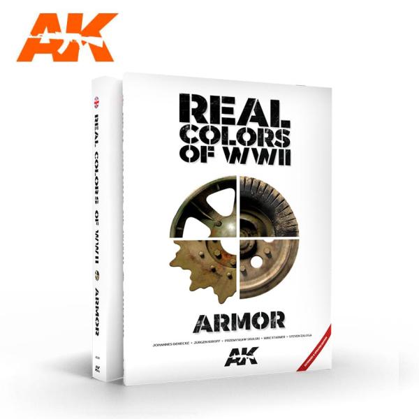 AK Interactive 299 - Real Colors Of Wwii Armor New 2Nd  15,000.- Ft