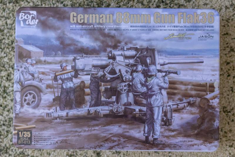 Border Model BT-013 German 88mm Gun Flak36 - Limited Edition (metal box)