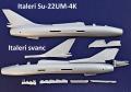 Italeri No.052 Su-22UM-3K törzs-svanc