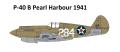 P-40B  Pearl Harbour. 1941