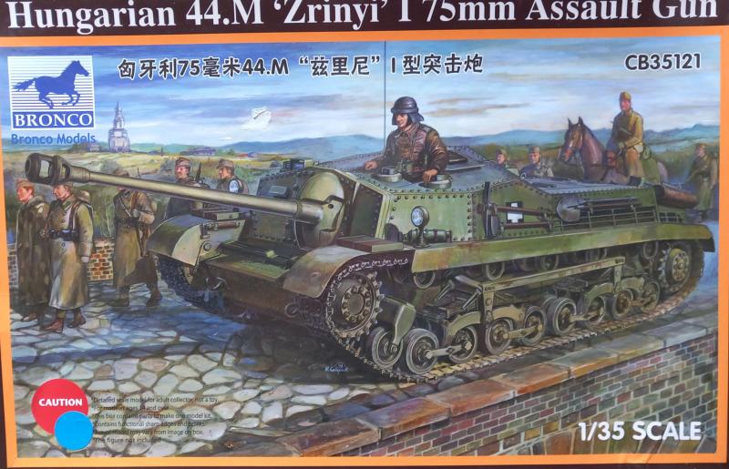 Bronco 43M Zrínyi I 75 mm - 13000 Ft