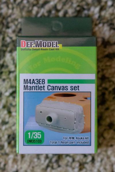  DEF.MODEL DM35103 M4A3E8 Mantlet Canvas Set - 2900 HUF
