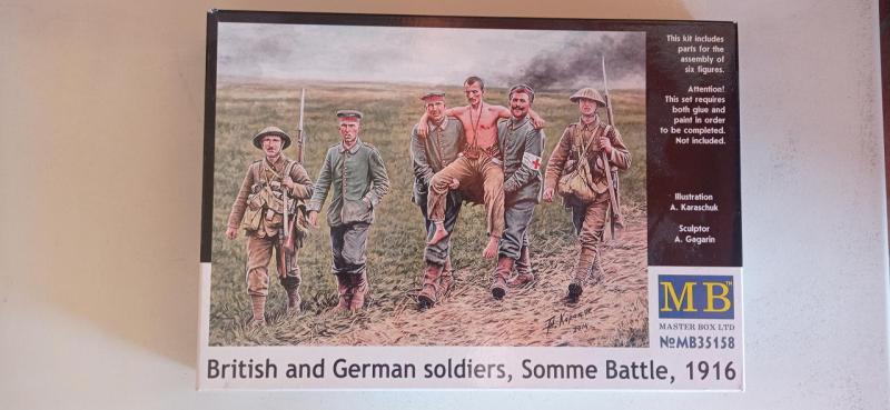 British and German soldiers,Somme Battle 1916 -1kép
