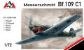 72 AMG Bf-109C-1 + AML Bf-109D detail set 7500Ft