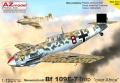 72 AZ Bf-109E-7 Trop + Peewit mask 5000Ft