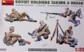 Miniart Soviet soldiers taking a break -  2000 Ft