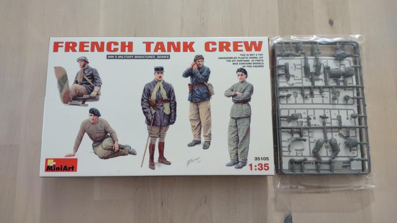Miniart 35105 French Tank Crew