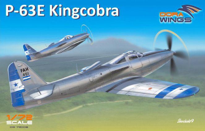 72 Dora Wings P-63E + RES-KIT wheels 6500Ft