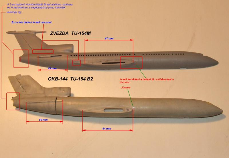 TU-154 átalakítás