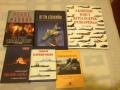4

Az alsó három könyv 1000/db, 
Pearl Harbour, Én légierőm 2000/db
Korszerű harci repülők 2500 Ft