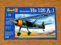 Revell 1_72 Henschel Hs 126 A-1  1.800.-