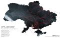 Az Ukrajnát támadó cirkálórakéták és ballisztikus rakéták útvonalai